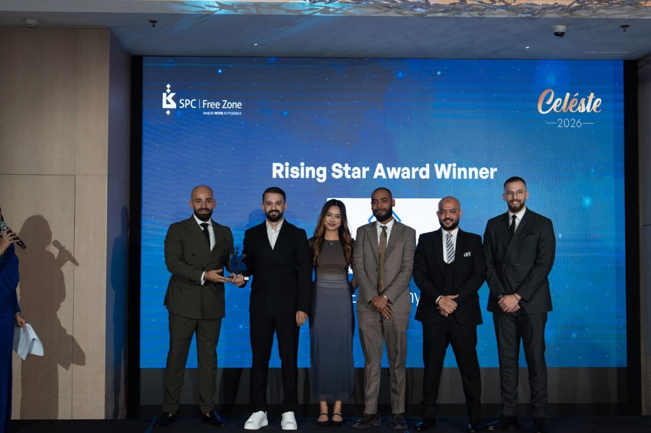 Establishy Wins the Rising Star Award at SPC Free Zone Celeste 2026 - Photo 3